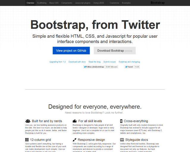 Página oficial de Bootstrap